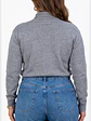 Sweater mujer texturado colores lineas extra linda - Miniatura 12