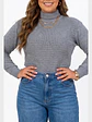 Sweater mujer texturado colores lineas extra linda - Miniatura 13