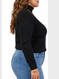 Sweater mujer texturado colores lineas extra linda - Miniatura 19