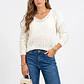 Chaleco Mujer  Hilo tejido Oversize Sofía - Miniatura 4