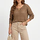 Chaleco Mujer  Hilo tejido Oversize Sofía - Miniatura 6