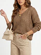 Chaleco Mujer  Hilo tejido Oversize Sofía - Miniatura 7