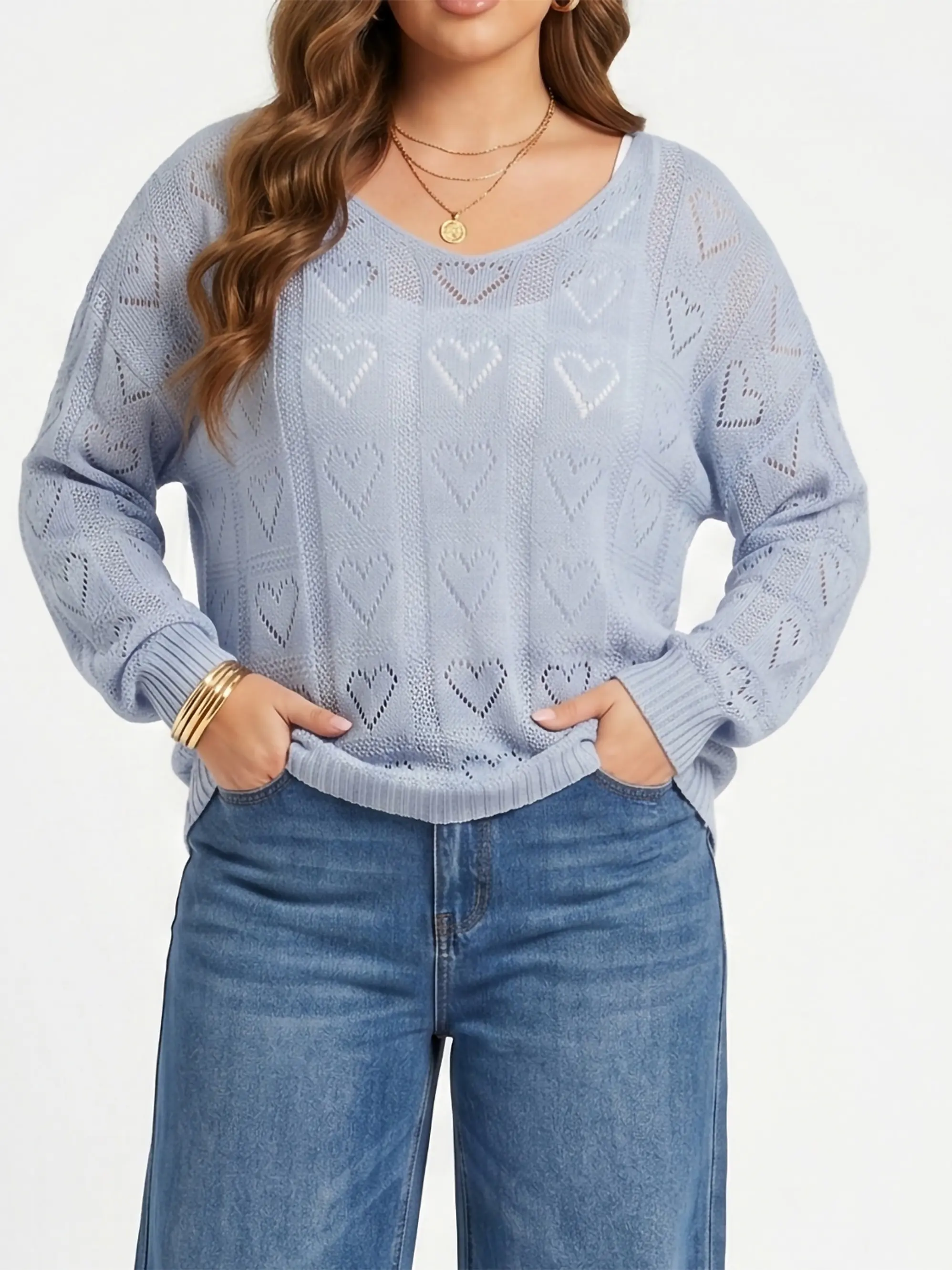 Chaleco Mujer  Hilo tejido Oversize Sofía 9