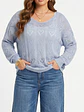 Chaleco Mujer  Hilo tejido Oversize Sofía - Miniatura 9