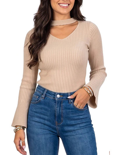 Sweater básico polera invierno colores manga acampanada