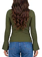 Sweater básico polera invierno colores manga acampanada - Miniatura 14