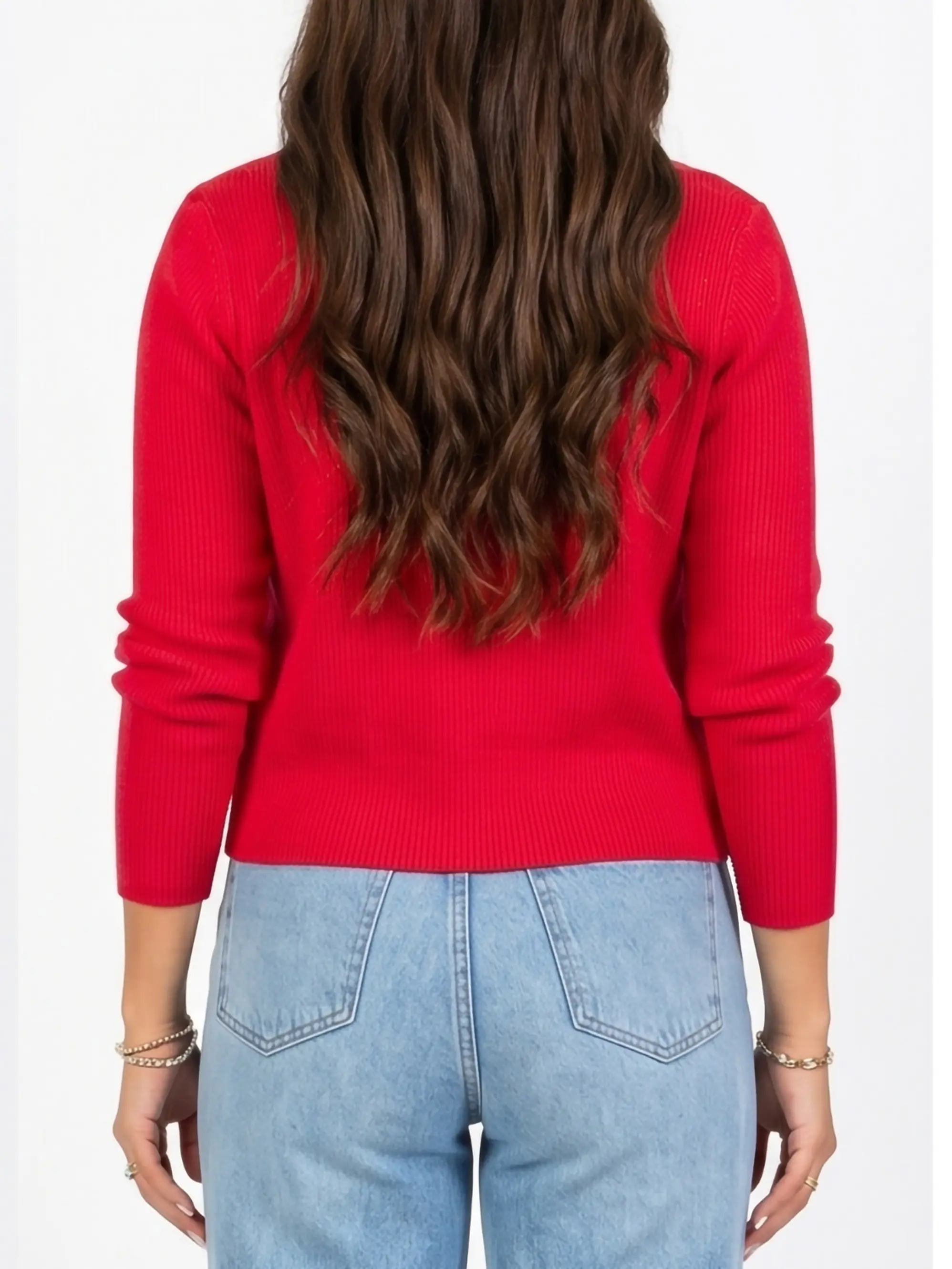 Chaleco botones básico mujer diseño Alba 8