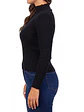 Sweater beatle mujer cuello medio colores crop diseño Isis - Miniatura 2