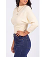 Sweater mujer manga murciélago colores  Bel - Miniatura 3