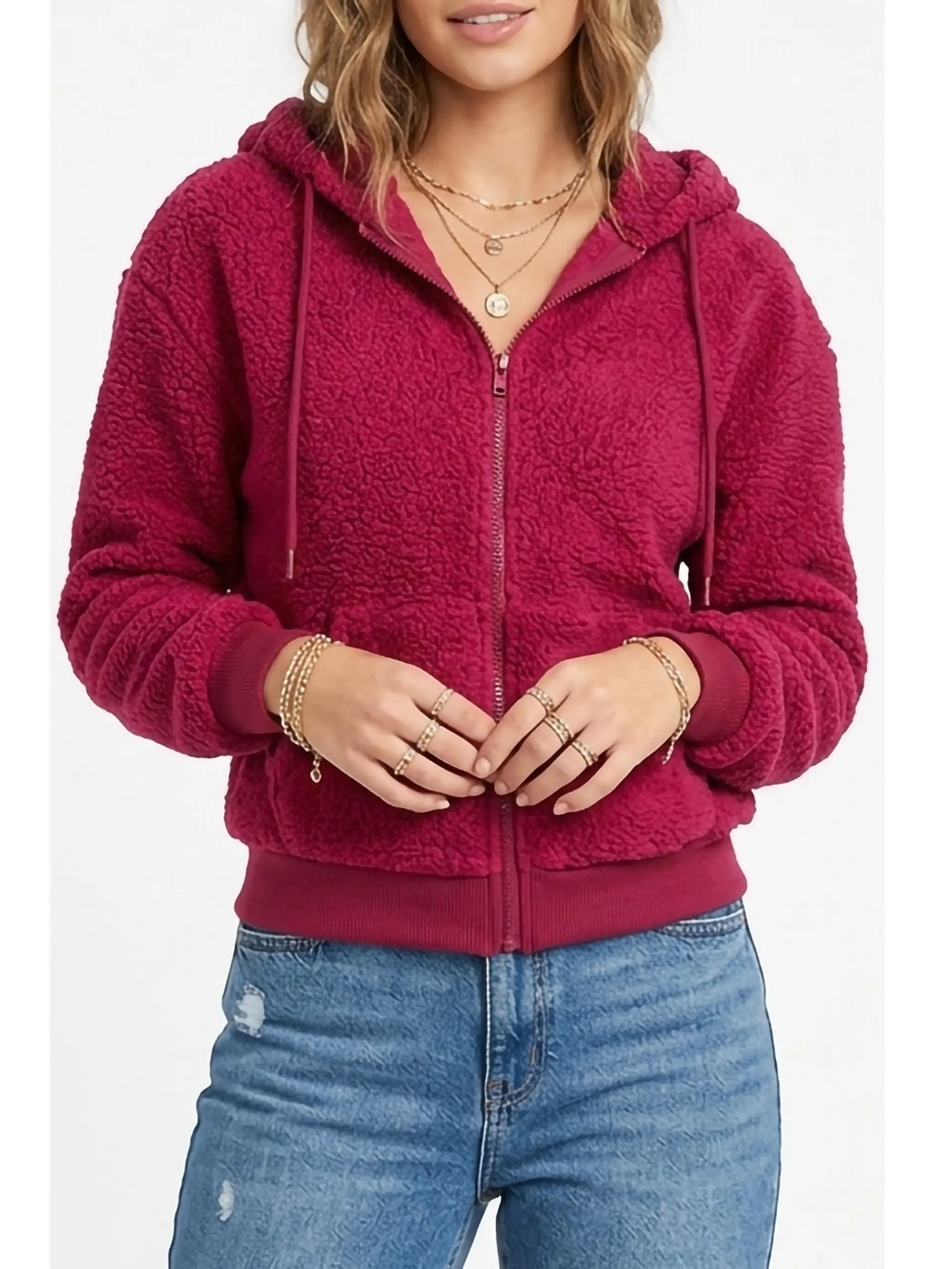 Poleron Polar Teddy Mujer Colores 3
