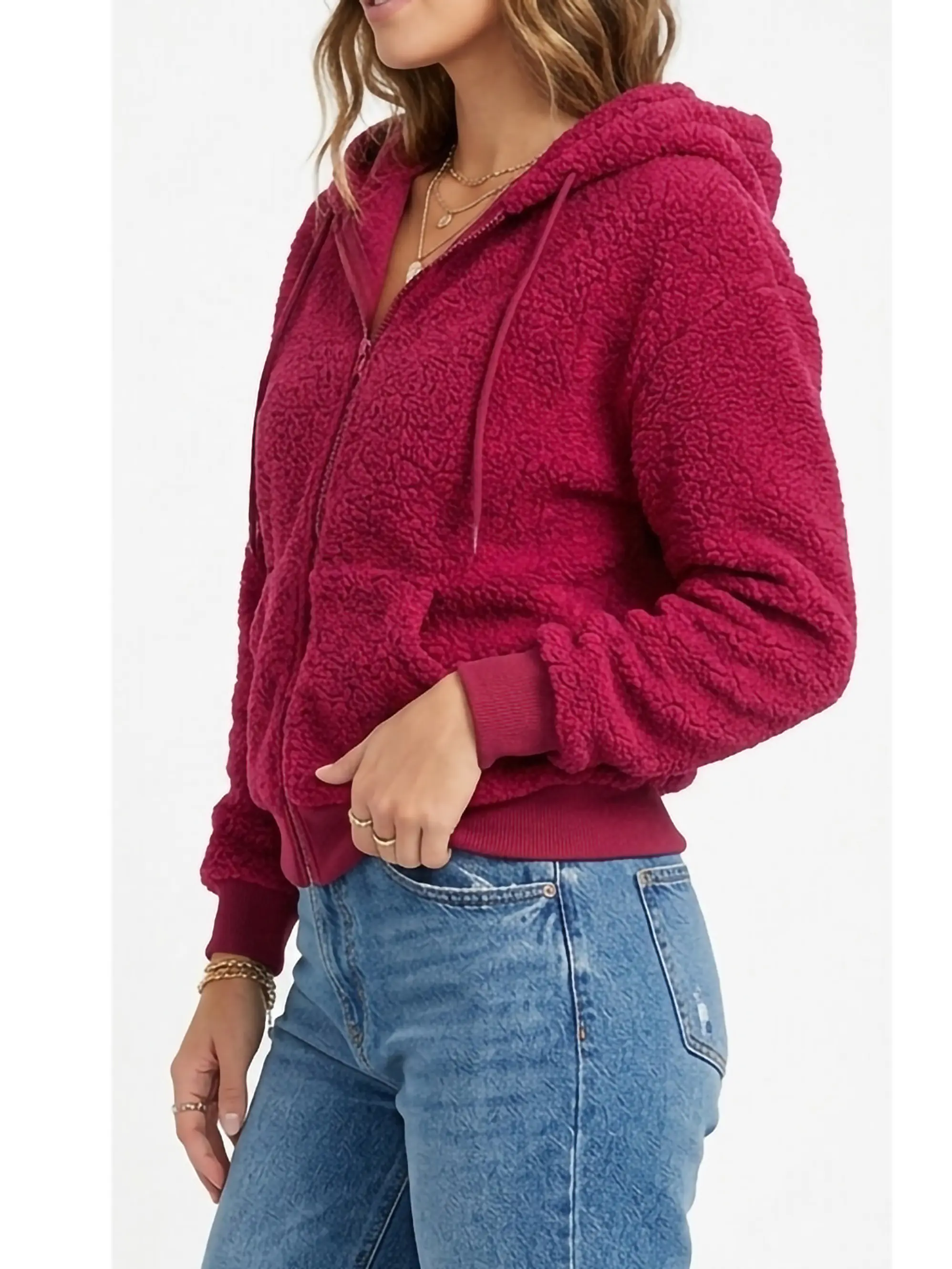 Poleron Polar Teddy Mujer Colores 4