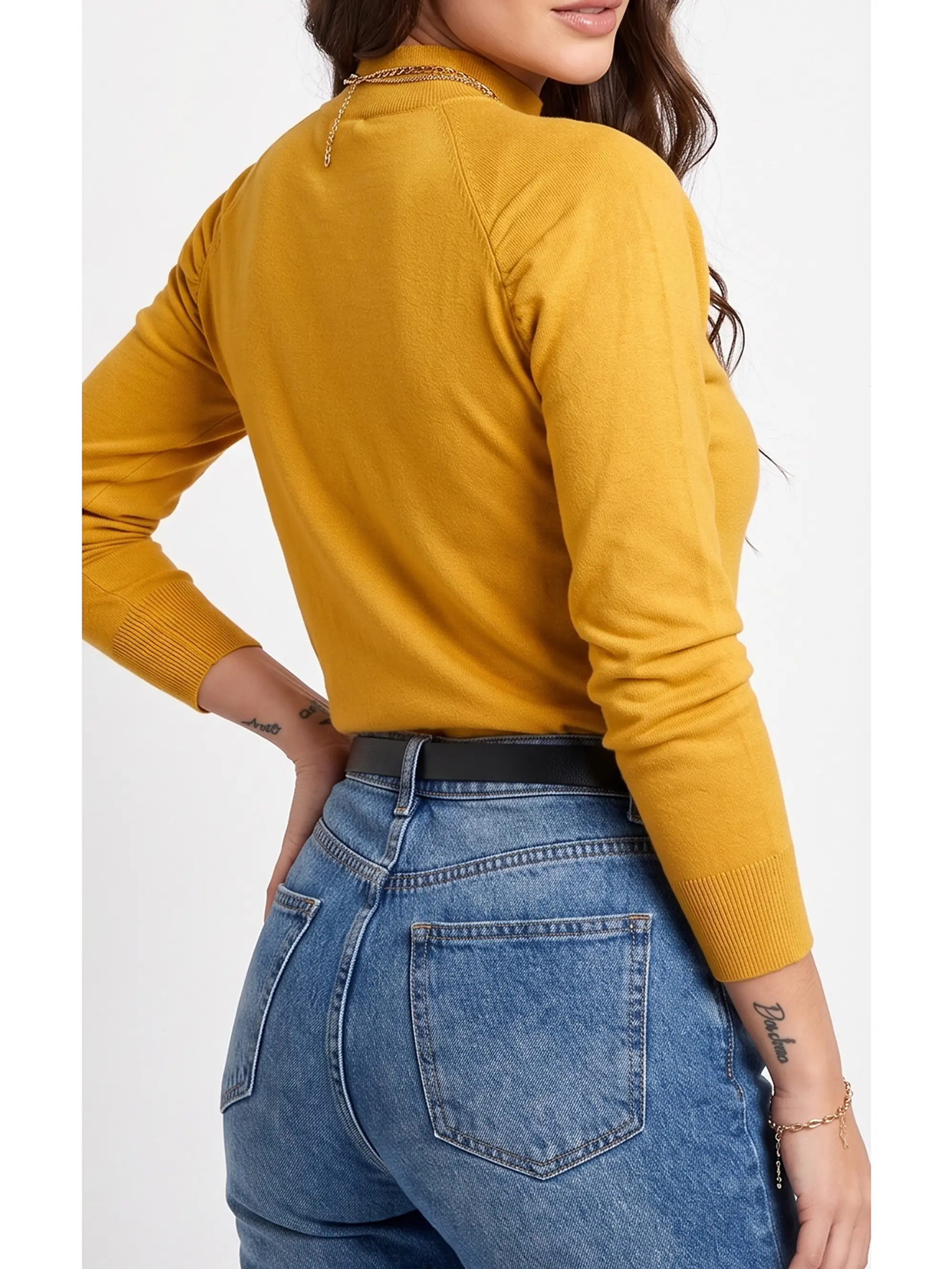 Sweater cuello medio Melisa colores 10