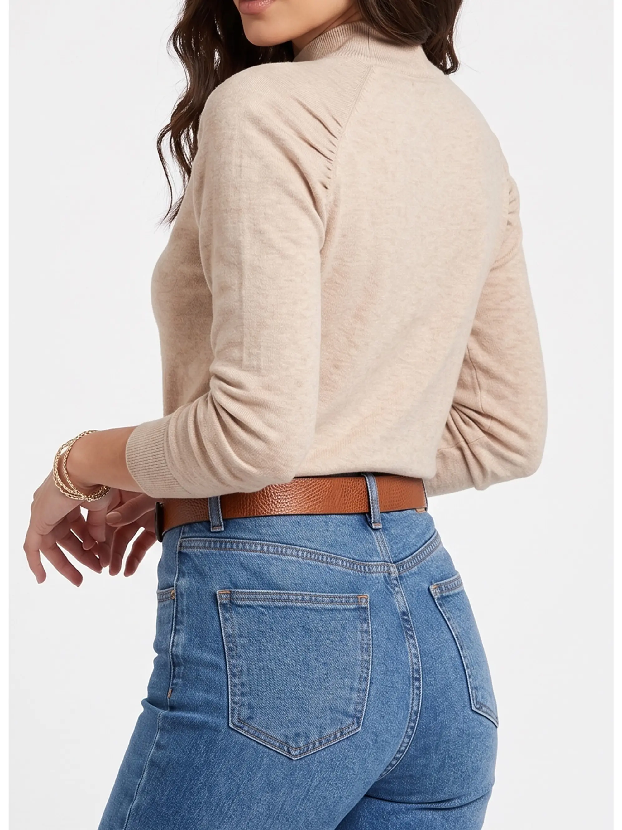 Sweater cuello medio Melisa colores 11