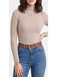 Sweater beatle básico mujer diseño Milán - Miniatura 1
