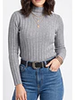 Sweater cuello alto mujer diseño terra - Miniatura 1