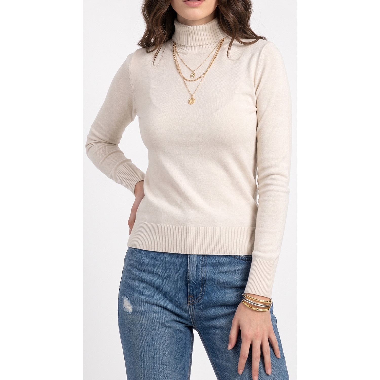 Sweater básico diseño Noa colores