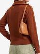 Sweater Mujer Con Medio Cierre Y Trenzas Colores - Miniatura 8