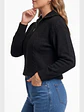 Sweater Mujer Con Medio Cierre Y Trenzas Colores - Miniatura 16