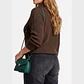 Sweater Tejido con Medio Cierre Metálico y Cuello Alto - Miniatura 2