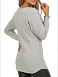 Sweater manga murciélago largo colores mujer - Miniatura 8
