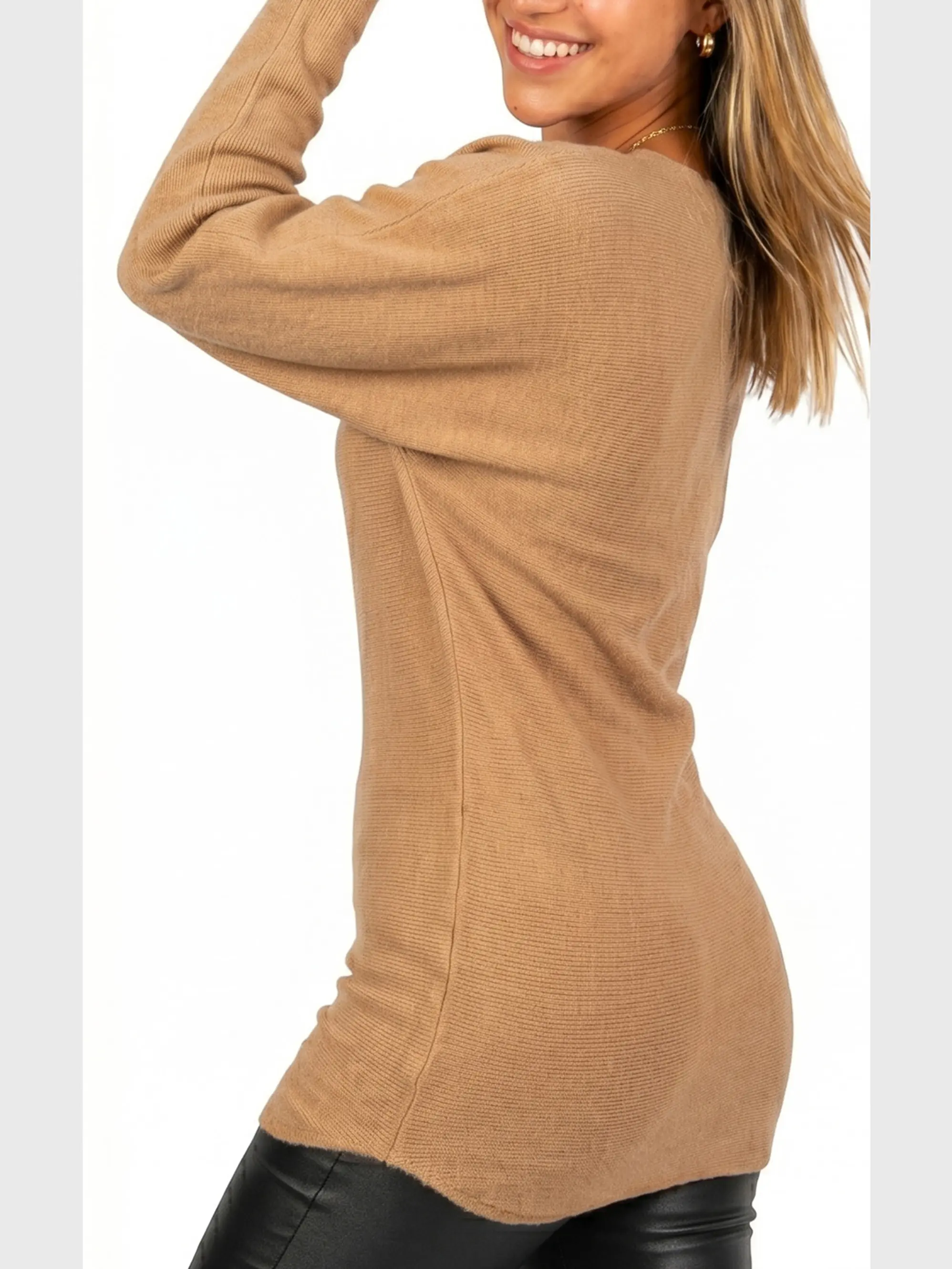 Sweater manga murciélago largo colores mujer 9