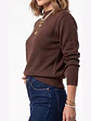 Sweater Tejido Cuello Medio con Detalles en Relieve - Miniatura 4
