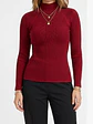 Sweater mujer Morley Cuello Alto con lineasFrontal - Miniatura 10