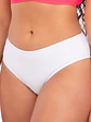 Tanga traje de baño tiro medio Sin costuras Blanco Colaless - Miniatura 2