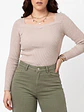 Sweater básico escote v colores - Miniatura 3