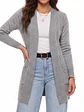 Cardigán spandex invierno texturado Luna colores - Miniatura 15