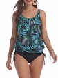 Tankini mujer sport bikini hojas - Miniatura 4