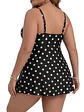 Tankini Negro Retro Copa - Miniatura 4