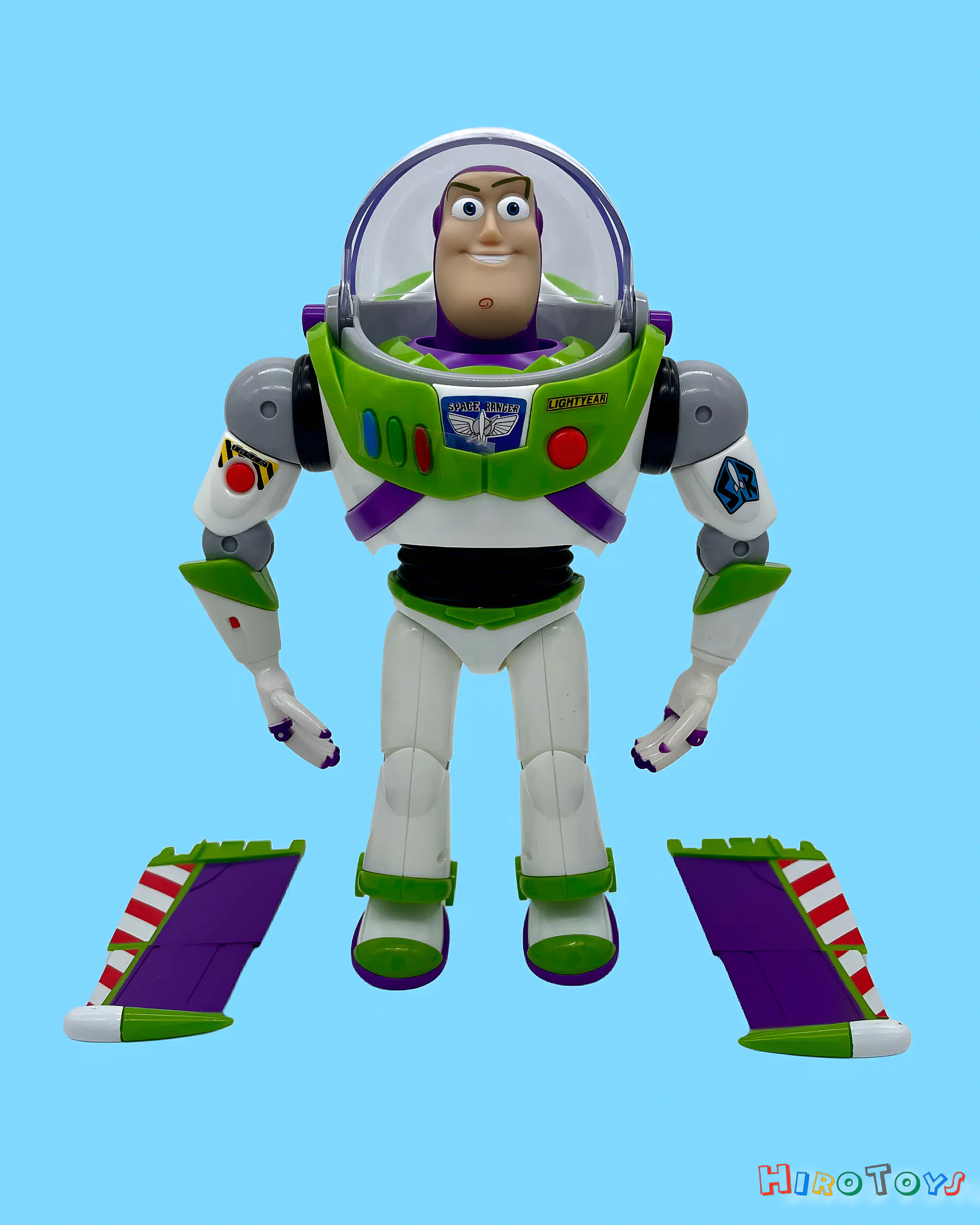 Figura de Acción Buzz Lightyear: Habla y Brilla en la Oscuridad (Toymark) 3