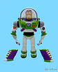 Figura de Acción Buzz Lightyear: Habla y Brilla en la Oscuridad (Toymark) - Miniatura 3