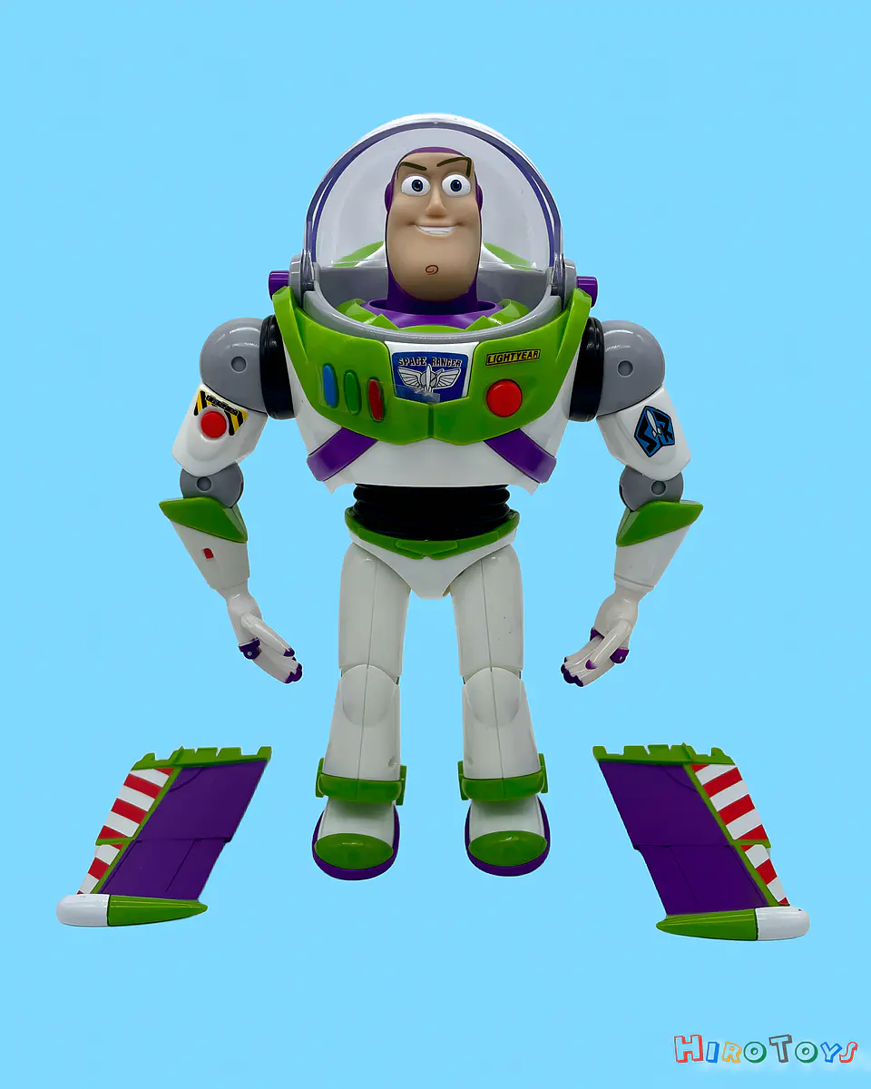 Figura de Acción Buzz Lightyear: Habla y Brilla en la Oscuridad (Toymark) 3