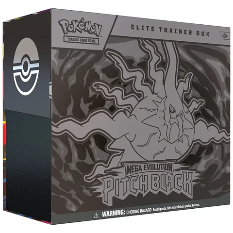 Pokémon TCG: Mega Evolution – Pitch Black Elite Trainer Box Inglés