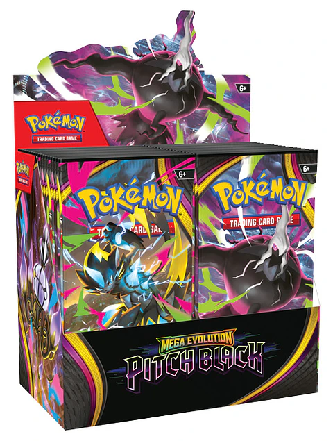 Pokemon TCG: Mega Evolution Pitch Black - Booster Box Inglés (36 sobres)