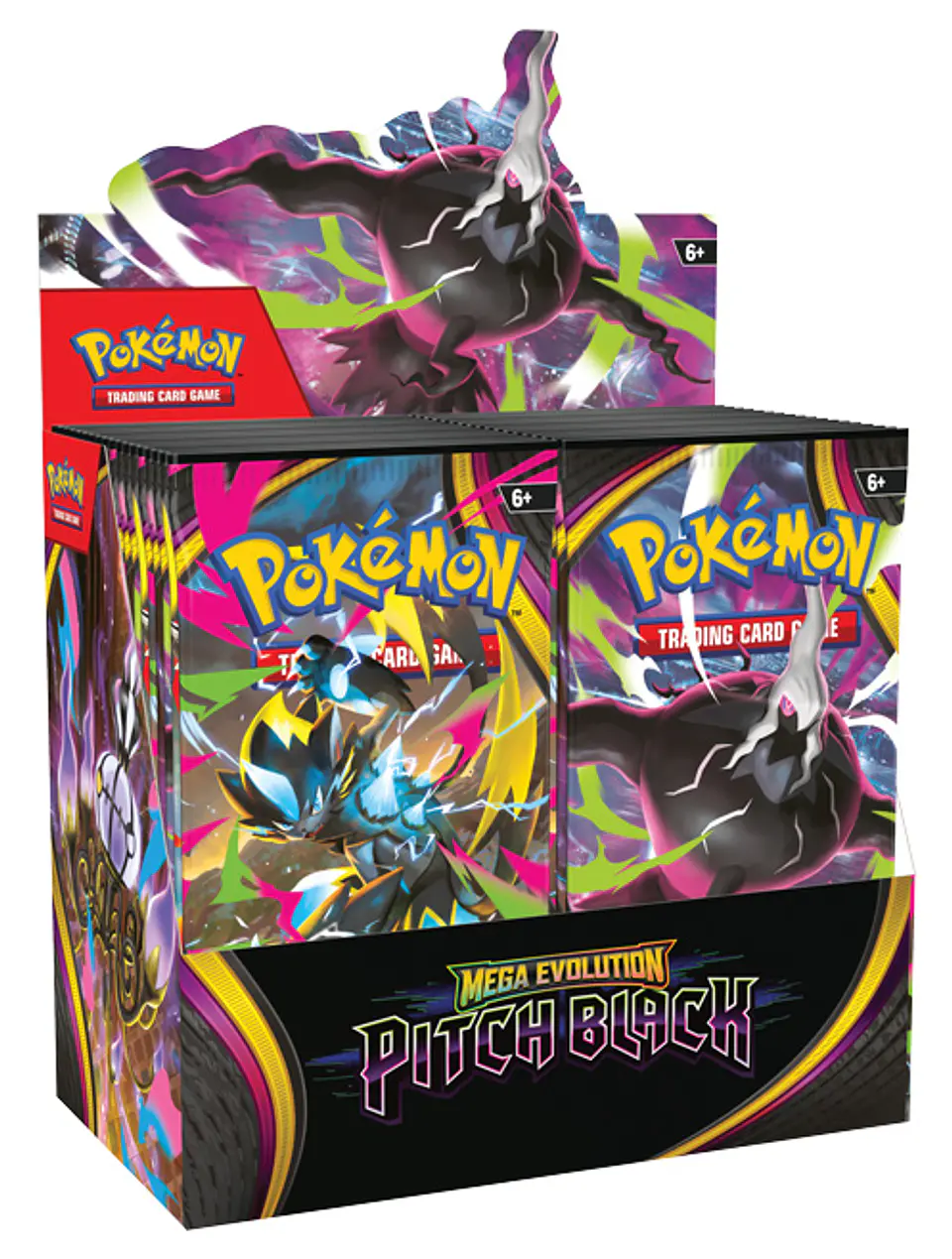 Pokemon TCG: Mega Evolution Pitch Black - Booster Box Inglés (36 sobres) 1