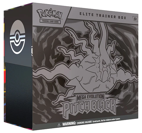 Pokemon TCG: Mega Evolution Pitch Black - Elite Trainer Box Inglés