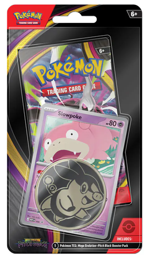 Pokemon TCG: Mega Evolution Pitch Black - Sobre Individual Inglés (Sleeved Booster)