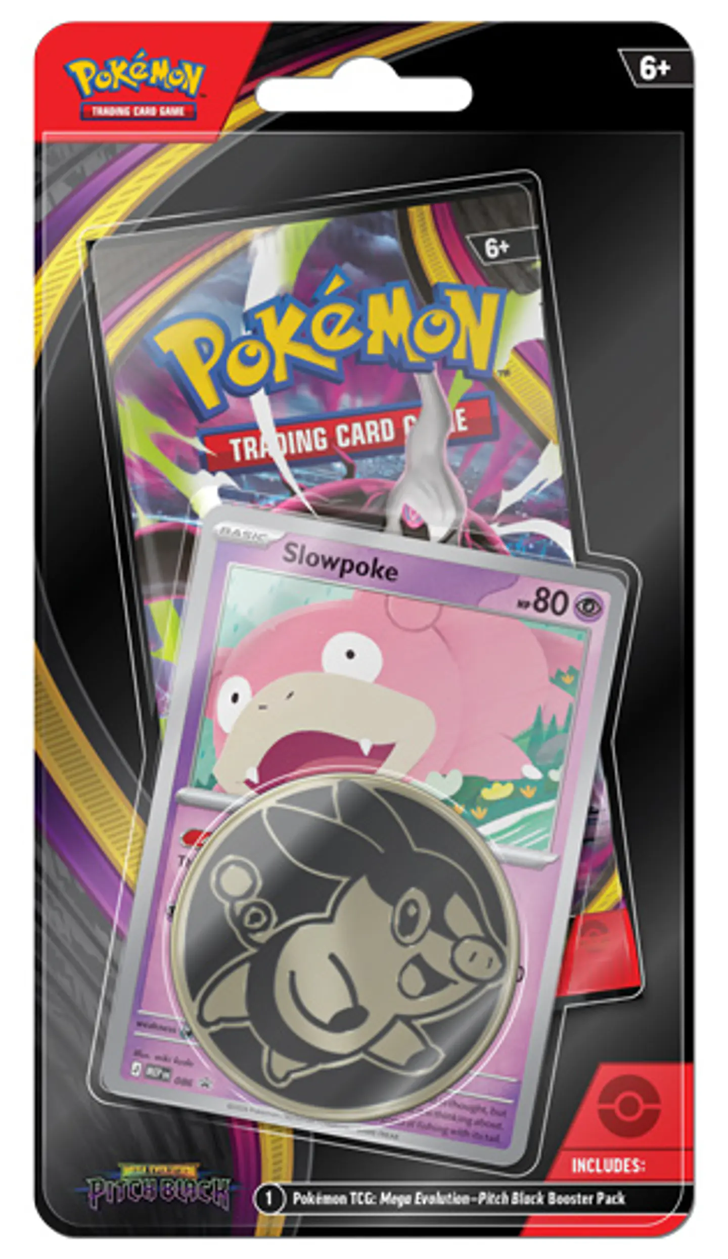 Pokemon TCG: Mega Evolution Pitch Black - Sobre Individual Inglés (Sleeved Booster) 1