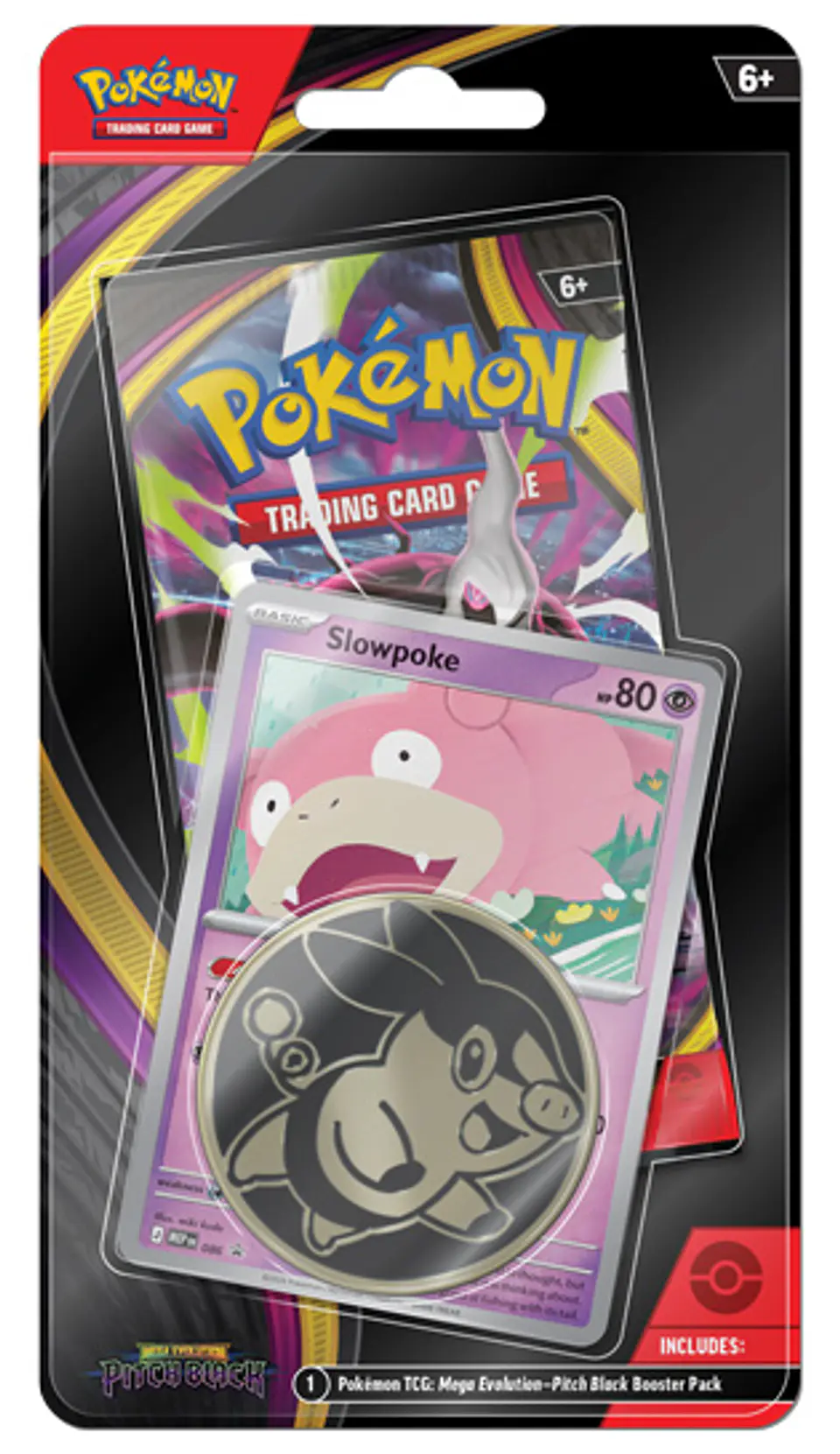Pokemon TCG: Mega Evolution Pitch Black - Sobre Individual Inglés (Sleeved Booster) 1