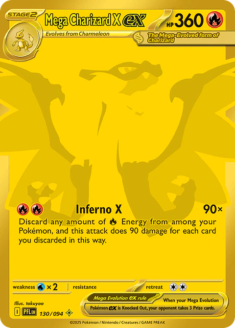 Mega Charizard X ex - Phantasmal Flames