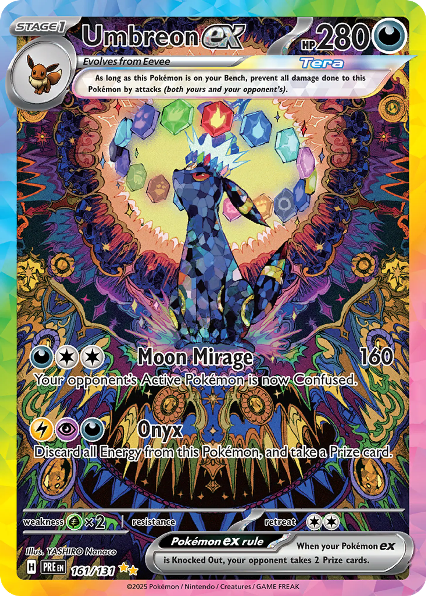Umbreon ex - Prismatic Evolutions 1