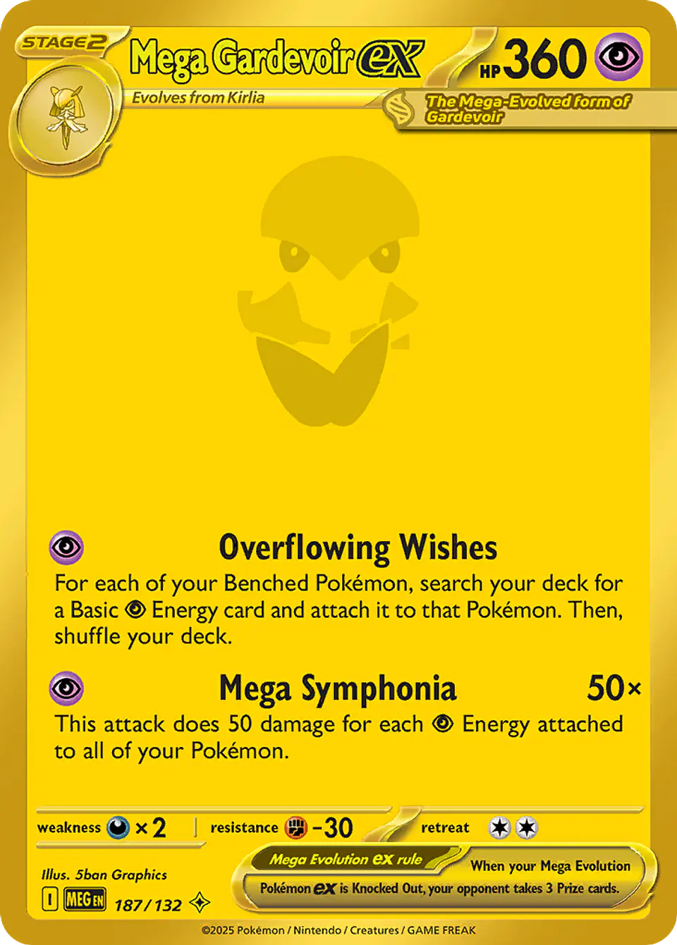 Mega Gardevoir ex - Mega Evolution 1