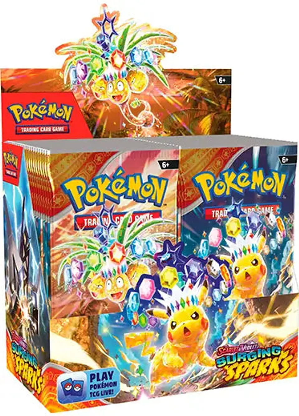 Pokémon TCG: Surging Sparks - Booster Box 36 sobres (Inglés) 1