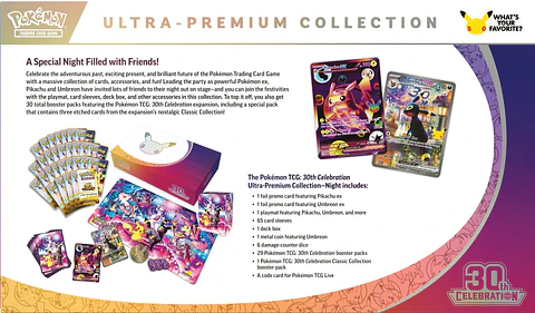30th Celebration - Ultra Premium Collection Night (Umbreon ex)