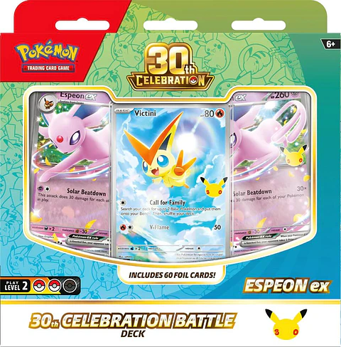 30th Celebration - Battle Deck Espeon ex Ingles