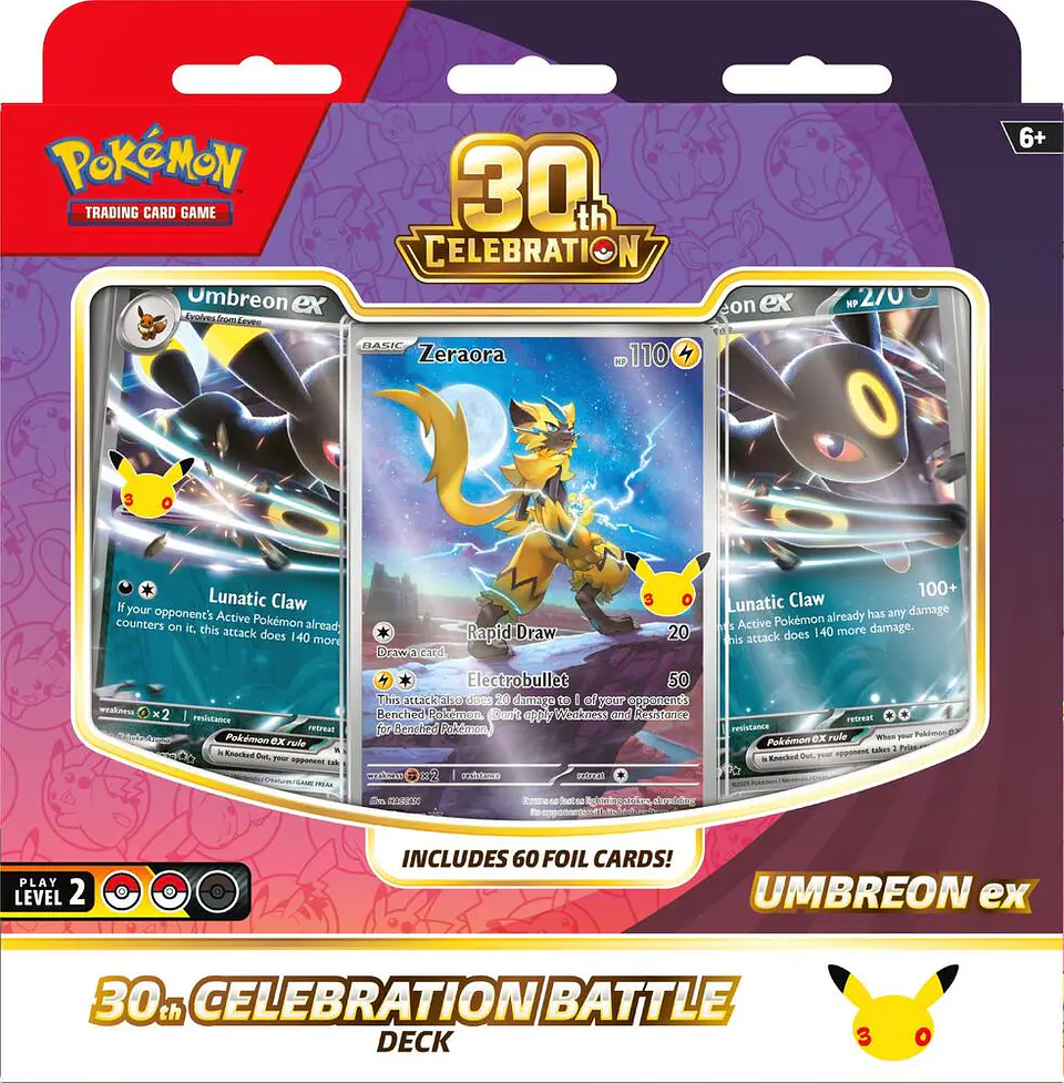 30th Celebration - Battle Deck Umbreon ex Ingles 1