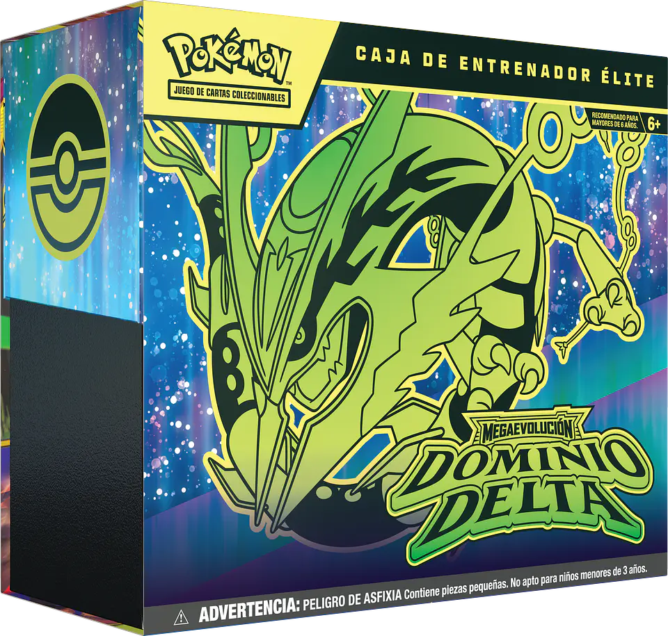 PREVENTA Pokemon TCG Mega Evolucion - Delta Reign - Elite Trainer Box Español 1